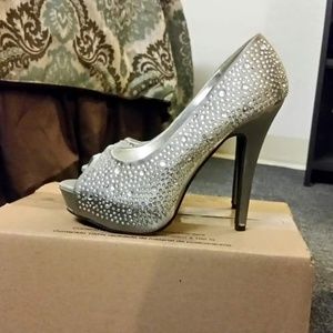 Cute Silver Heels